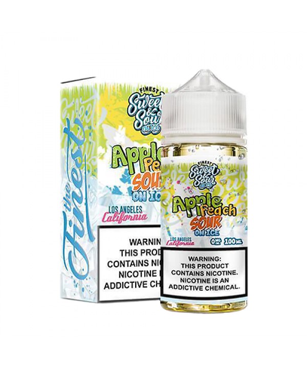 Apple Peach Sour On Ice by Finest Sweet & Sour (Candy Shop) 100ml