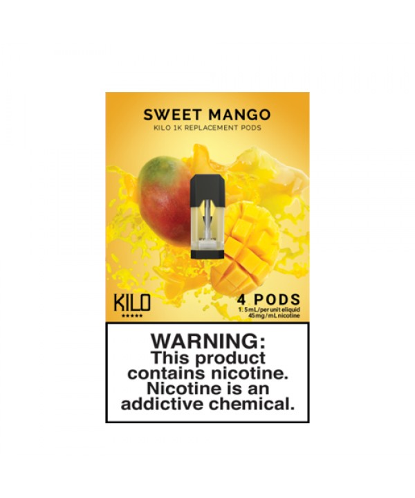 Sweet Mango - Pack of 4 Pods by Kilo 1K