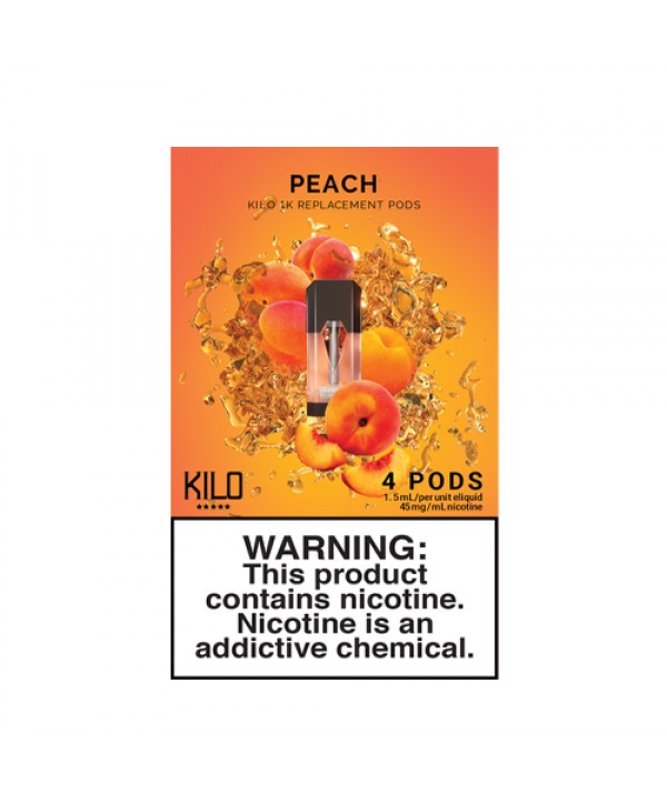 Peach - Pack of 4 Pods by Kilo 1K