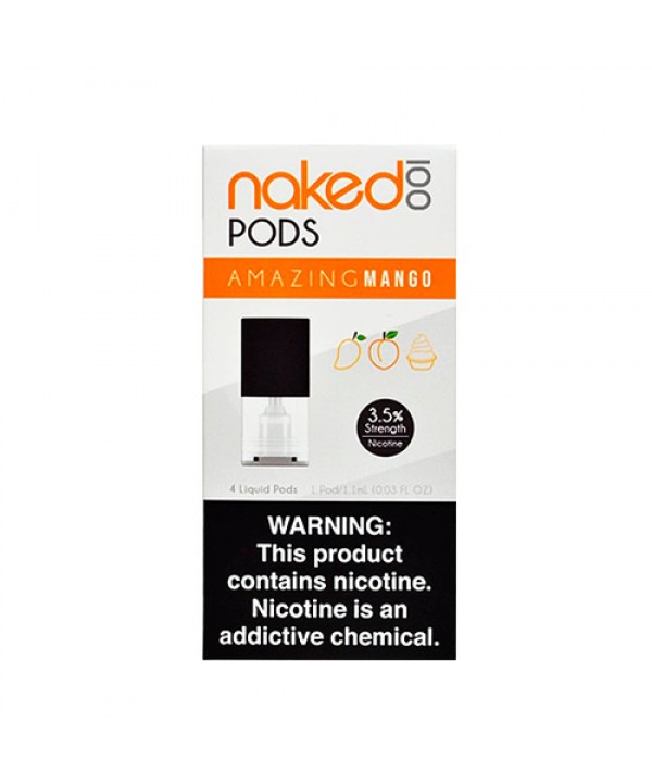 Amazing Mango - Pack of 4 Pods by Naked 100 Pod Sy...