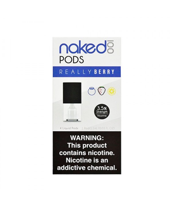 Really Berry - Pack of 4 Pods by Naked 100 Pod System
