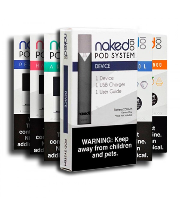Naked 100 Pod System Package Deal