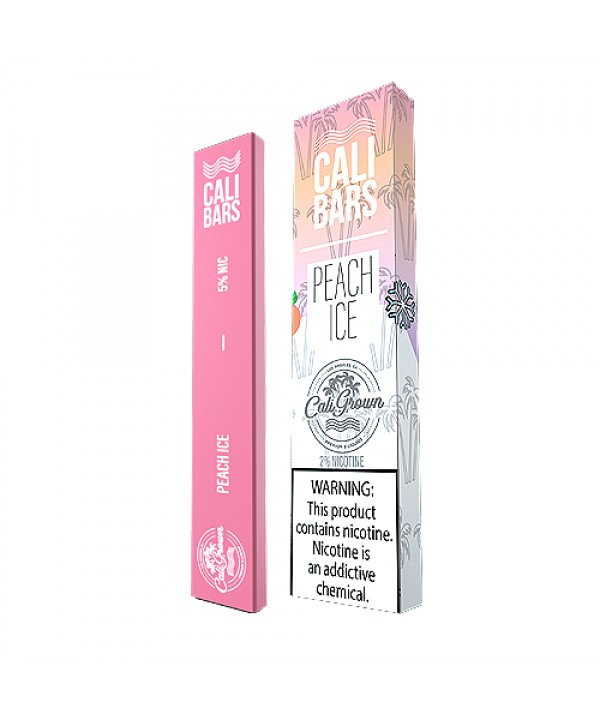 Peach Ice Disposable Pod by Cali Bars