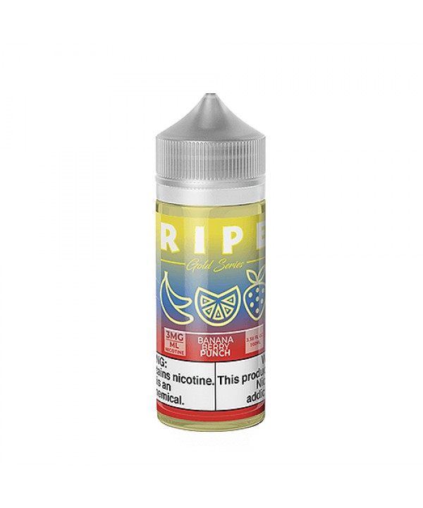 Banana Berry Punch by Vape 100 Ripe Gold Series Collection 100ml