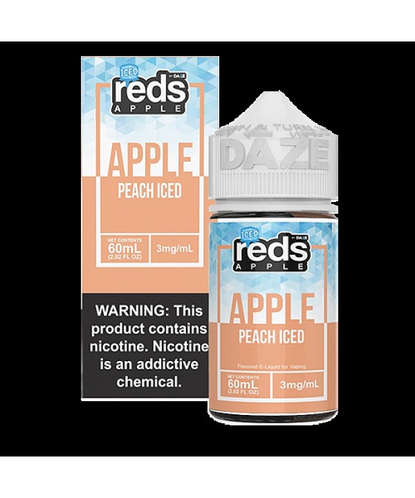 Peach ICED by Reds Apple Ejuice 60ml