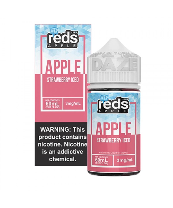 Strawberry ICED by Reds Apple Ejuice 60ml