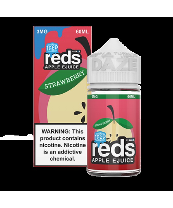 Strawberry ICED by Reds Apple Ejuice 60ml