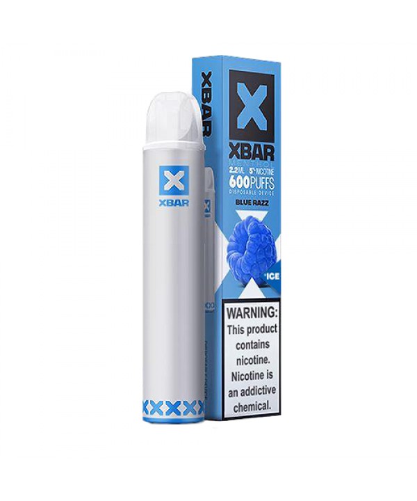 Blue Razz Ice Disposable Pod by X BAR