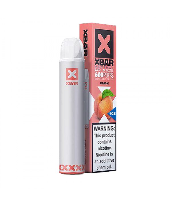 Peach Ice Disposable Pod by X BAR