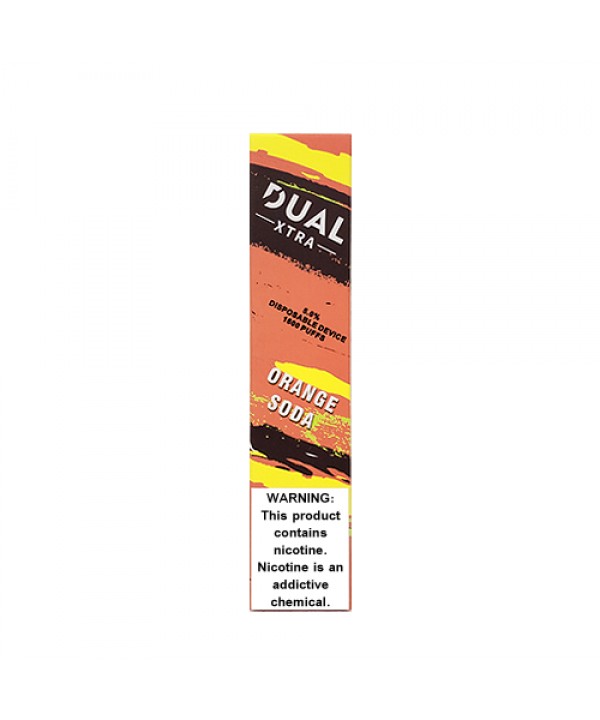 Orange Soda Disposable Pod (1600 Puffs) by Dual Xt...