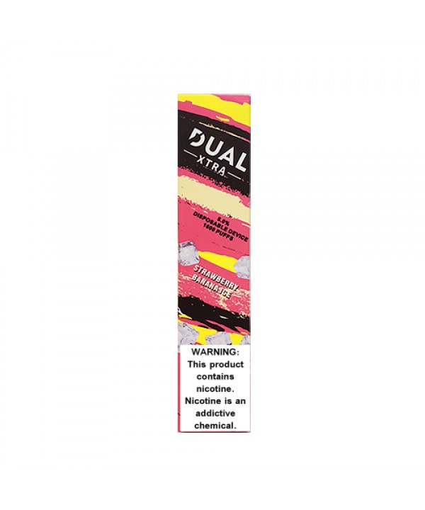 Strawberry Banana Ice Disposable Pod (1600 Puffs) by Dual Xtra