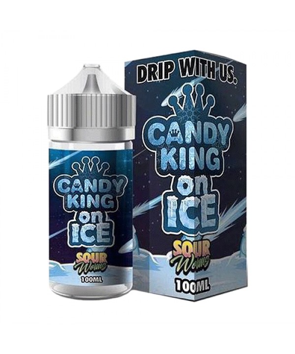 Sour Worms On Ice by Candy King 100ml