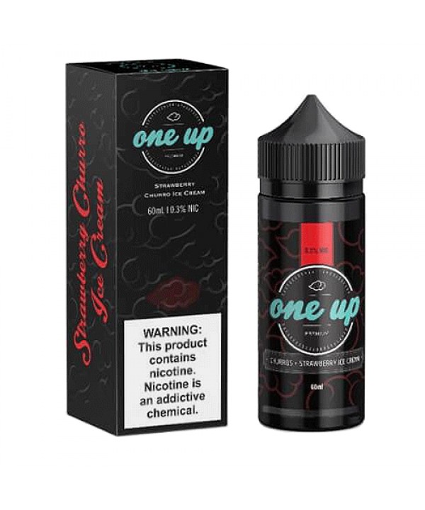 Churros and Strawberry Ice Cream by One Up Vapor Original 100ml