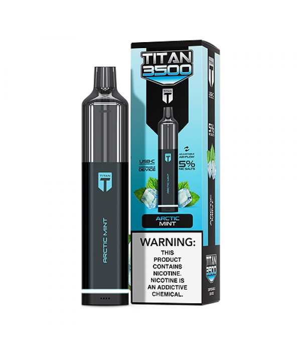 Arctic Mint Disposable Pod (3500 Puffs) by Titan 3...