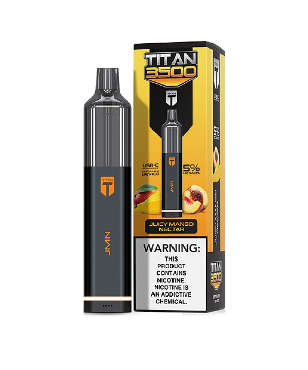 Juicy Mango Nectar Disposable Pod (3500 Puffs) by Titan 3500