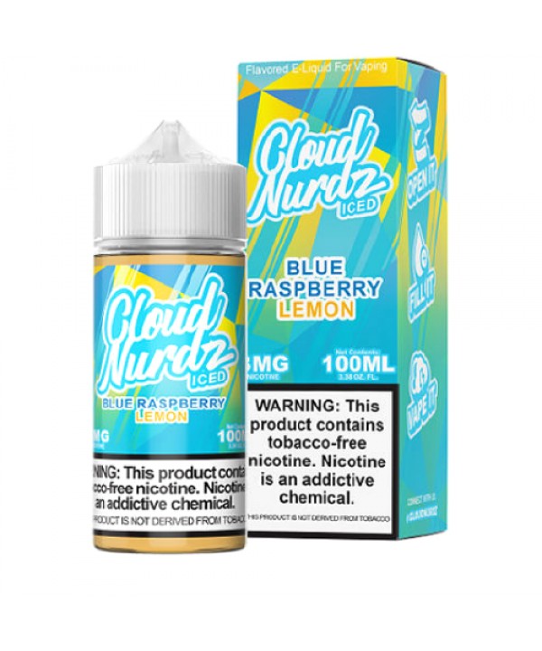 Blue Raspberry Lemon Iced by Cloud Nurdz 100ml