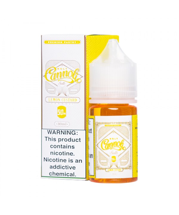 Lemon Custard by Holy Cannoli Salts 30ml