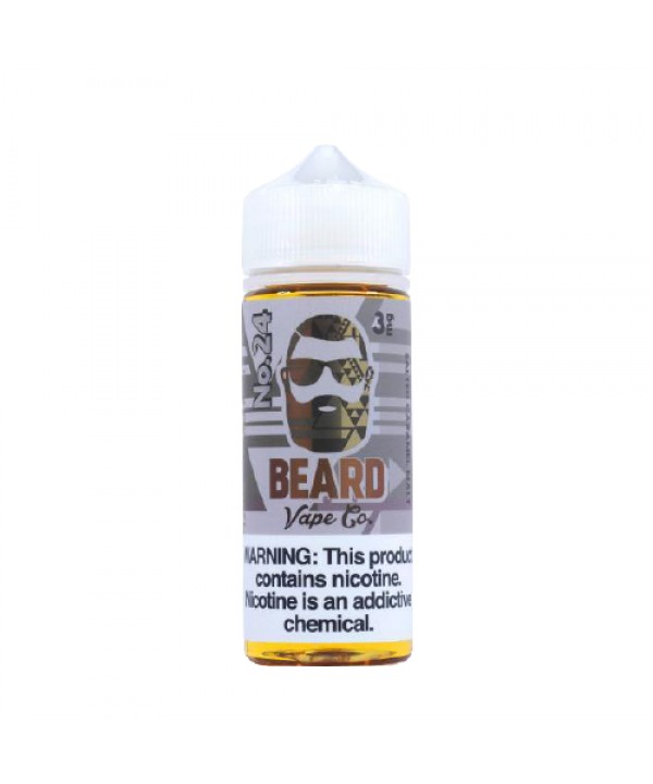 No. 24 (Salted Caramel Melt) by Beard Vape Co 120m...