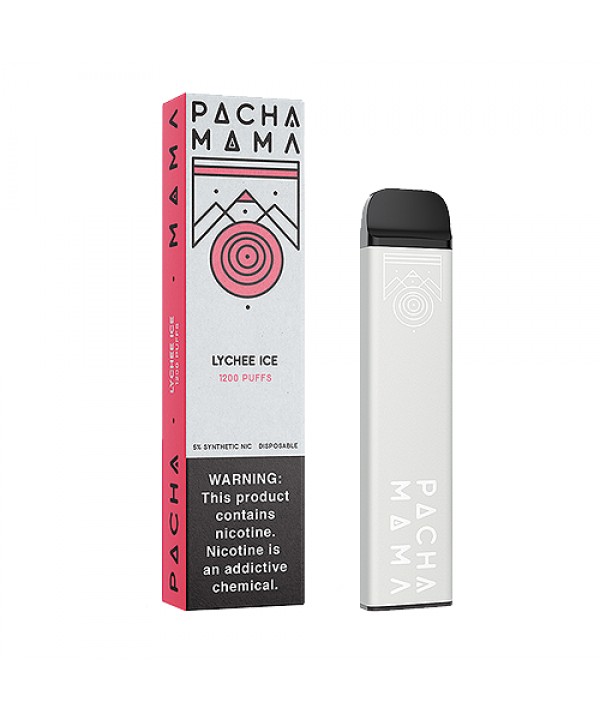 Lychee Ice Disposable Pod (1200 Puffs) by Pachamam...