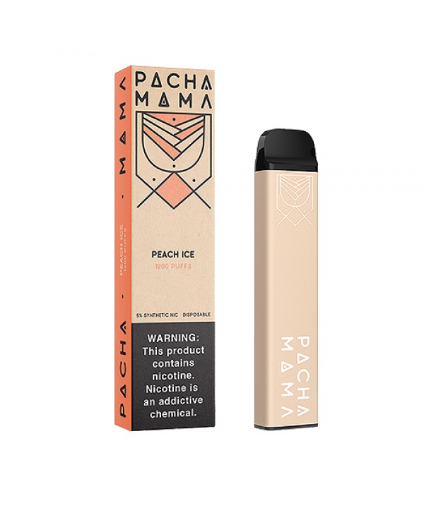 Peach Ice Disposable Pod (1200 Puffs) by Pachamama Syn