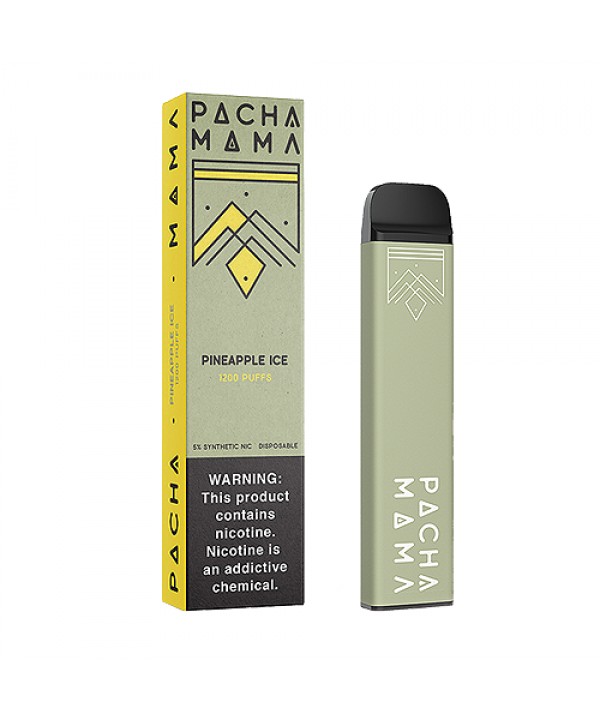 Pineapple Ice Disposable Pod (1200 Puffs) by Pachamama Syn