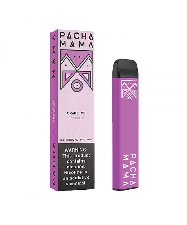 Grape Ice Disposable Pod (1200 Puffs) by Pachamama...