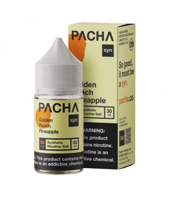 Golden Peach Pineapple by Pachamama Salts 30ml