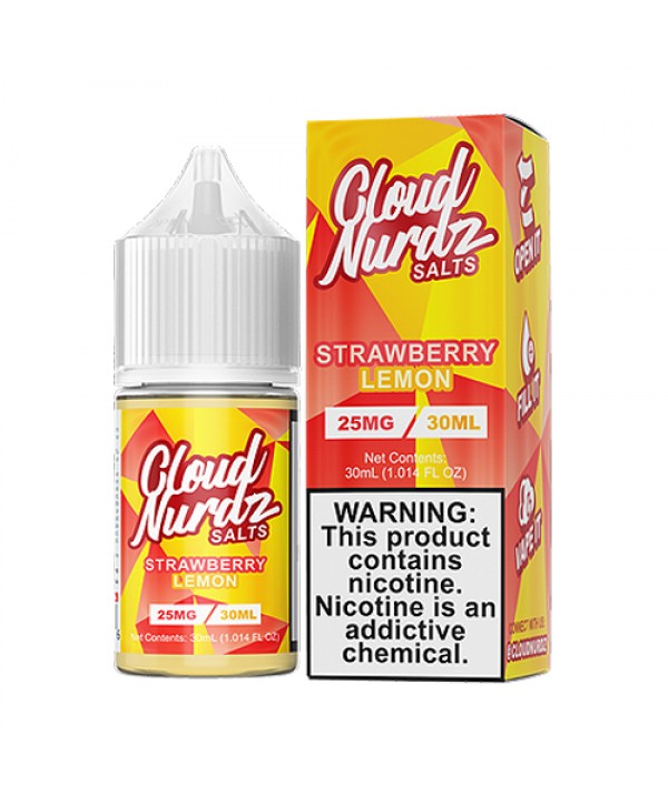 Strawberry Lemon by Cloud Nurdz Salts 30ml