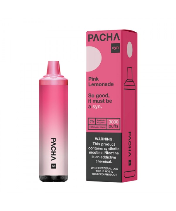 Pink Lemonade Disposable Pod (3000 Puffs) by Pacha...