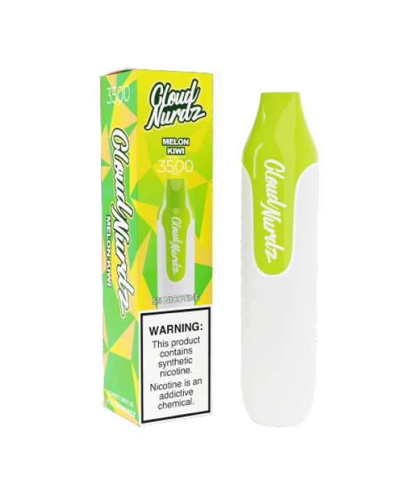 Melon Kiwi Disposable Pod (3500 Puffs) by Cloud Nurdz Disposables