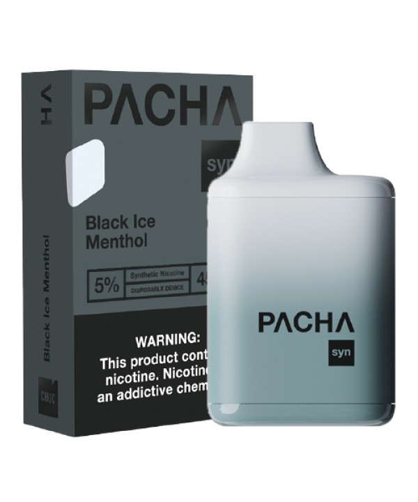 Black Ice Menthol Disposable Pod (4500 Puffs) by Pachamama Syn