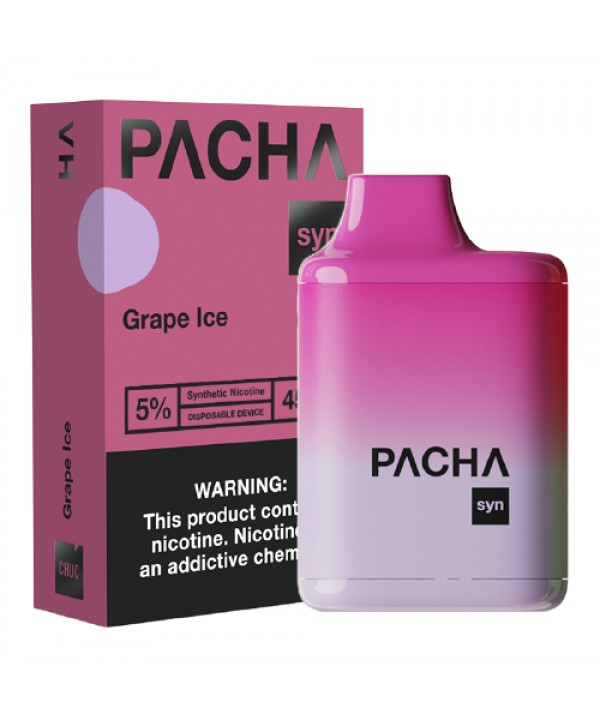 Grape Ice Disposable Pod (4500 Puffs) by Pachamama Syn