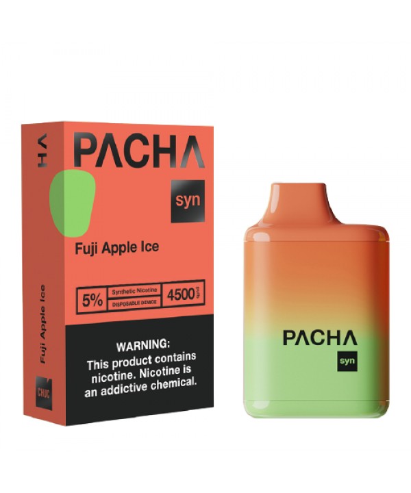 Fuji Apple Ice Disposable Pod (4500 Puffs) by Pachamama Syn