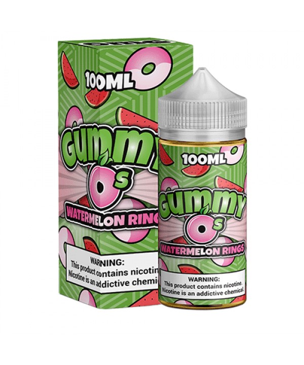 Watermelon Rings by Gummy O's 100ml