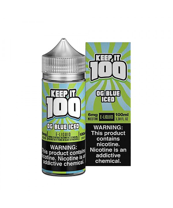 OG Blue Iced (Blue Slushie Iced) by Keep It 100 100ml