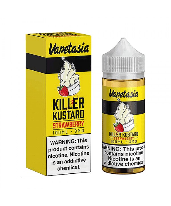 Killer Kustard Strawberry by Vapetasia 100ml