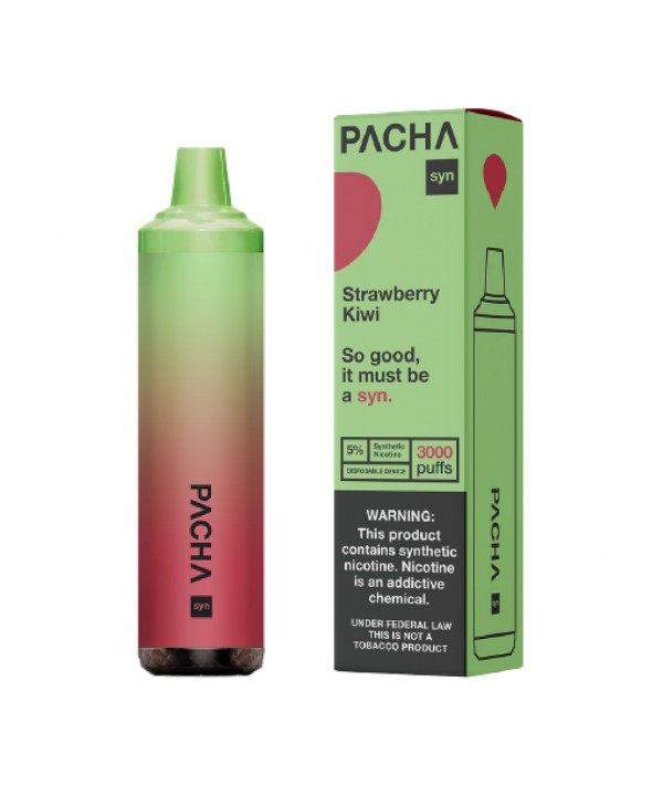 Strawberry Kiwi Disposable Pod (3000 Puffs) by Pac...