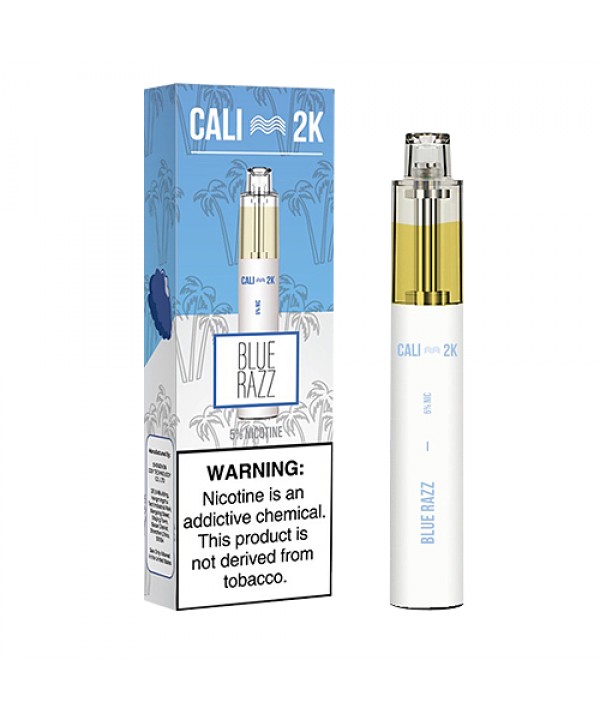 Blue Razz Disposable Pod (2000 Puffs) by Cali Bars 2K