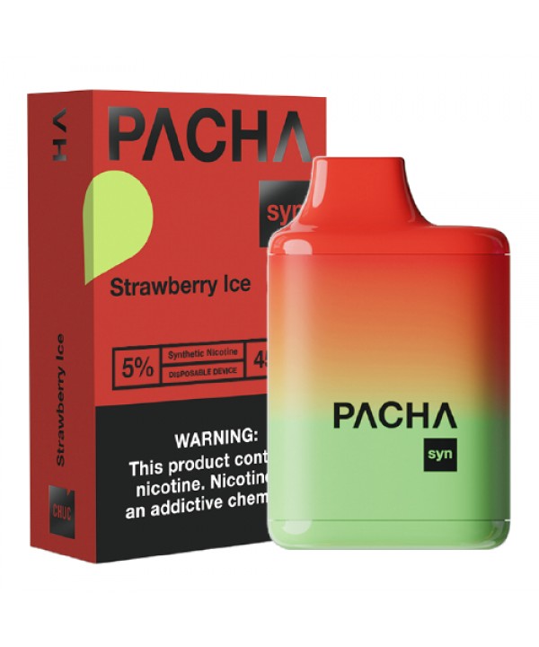 Strawberry Ice Disposable Pod (4500 Puffs) by Pach...