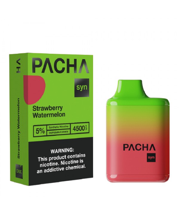 Strawberry Watermelon Disposable Pod (4500 Puffs) by Pachamama Syn