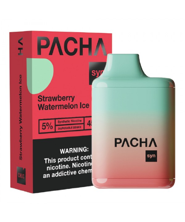 Strawberry Watermelon Ice Disposable Pod (4500 Puffs) by Pachamama Syn