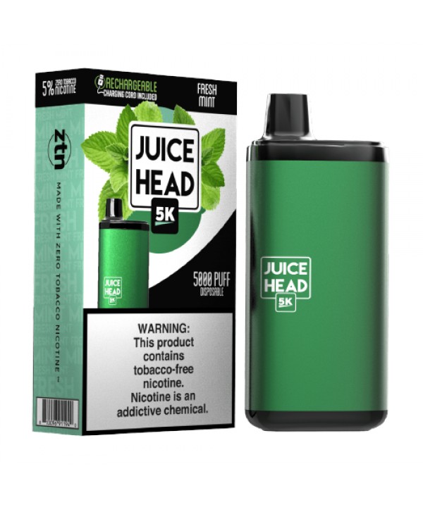 Fresh Mint Disposable Pod (5000 Puffs) by Juice Head 5K