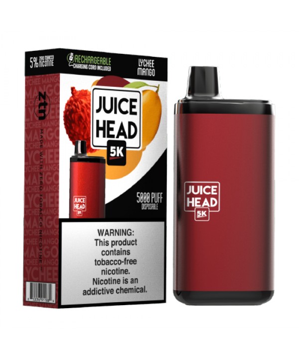 Lychee Mango Disposable Pod (5000 Puffs) by Juice Head 5K