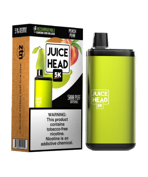 Peach Pear Disposable Pod (5000 Puffs) by Juice Head 5K