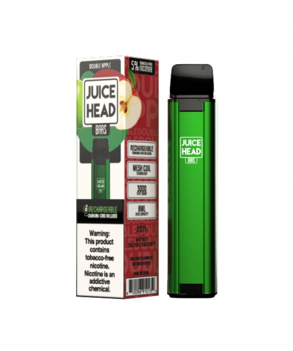 Double Apple Disposable Pod (3000 Puffs) by Juice Head Bars