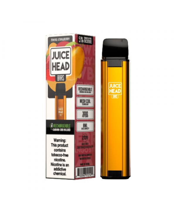 Mango Strawberry Disposable Pod (3000 Puffs) by Juice Head Bars