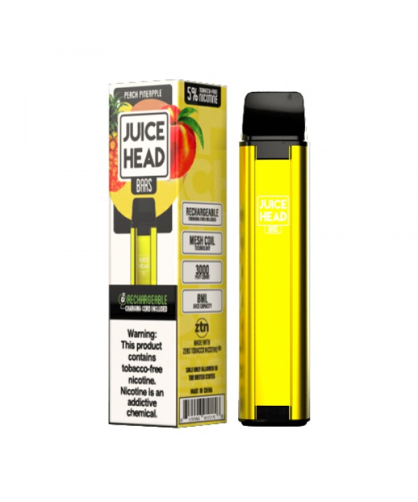 Peach Pineapple Disposable Pod (3000 Puffs) by Juice Head Bars