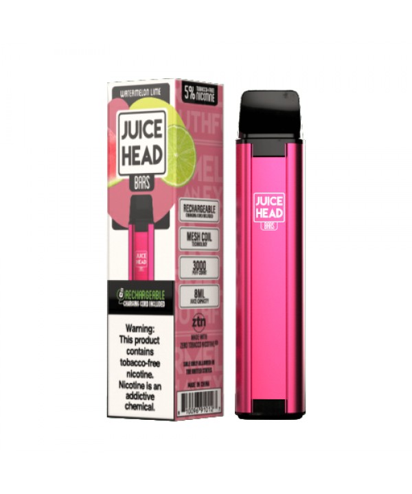 Watermelon Lime Disposable Pod (3000 Puffs) by Juice Head Bars