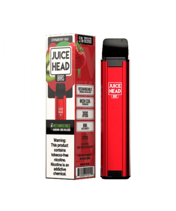 Strawberry Kiwi Disposable Pod (3000 Puffs) by Juice Head Bars