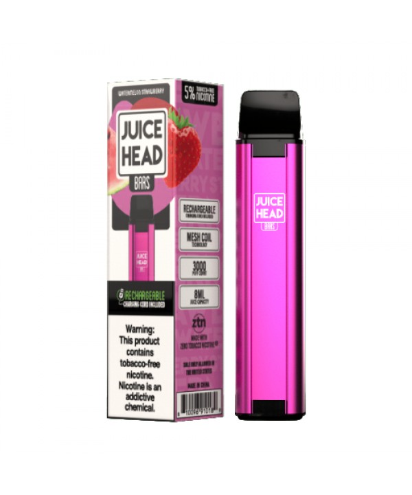 Watermelon Strawberry Disposable Pod (3000 Puffs) by Juice Head Bars